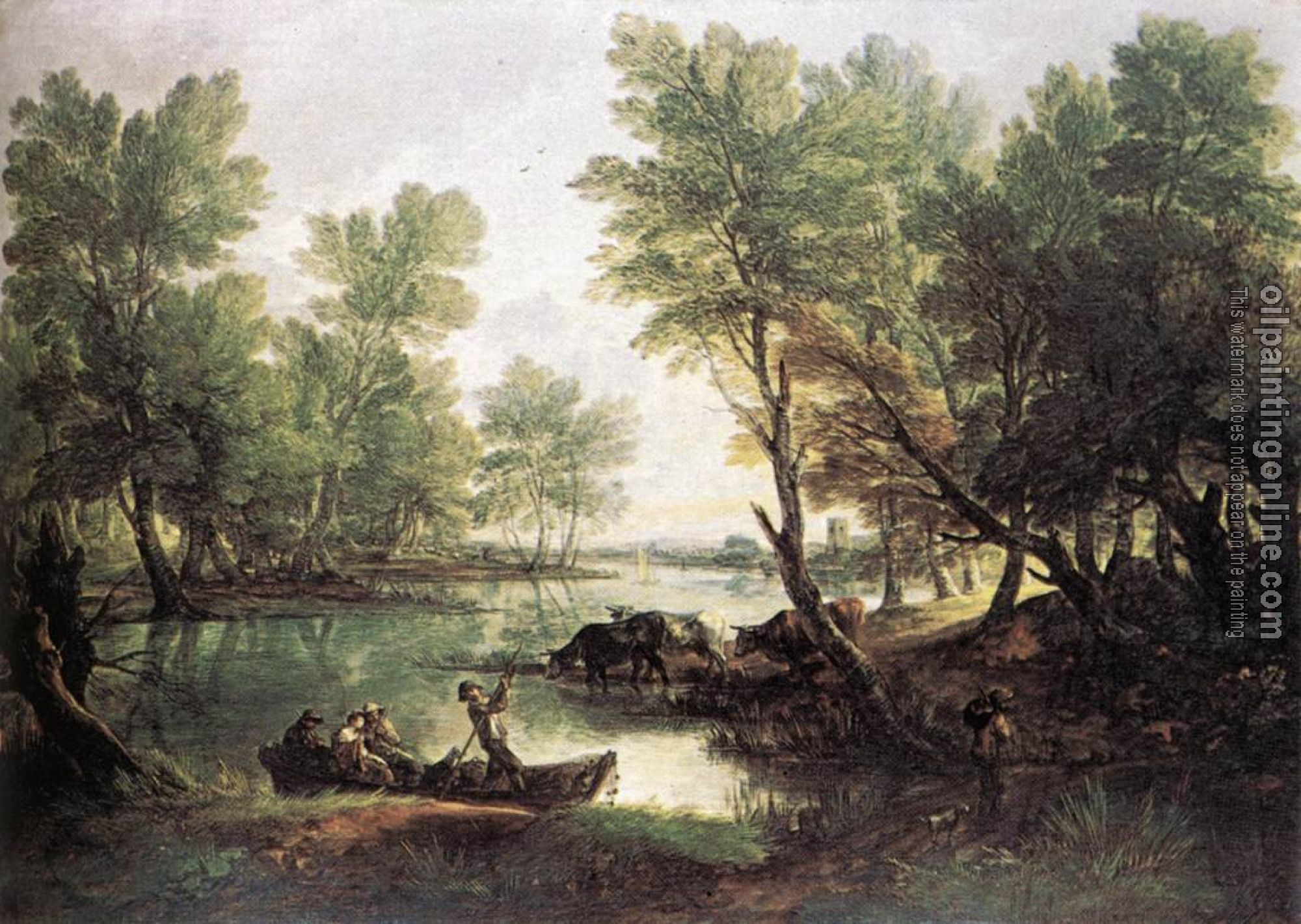 Gainsborough, Thomas - River Landscape